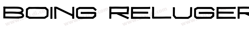 Boing Reluger字体转换